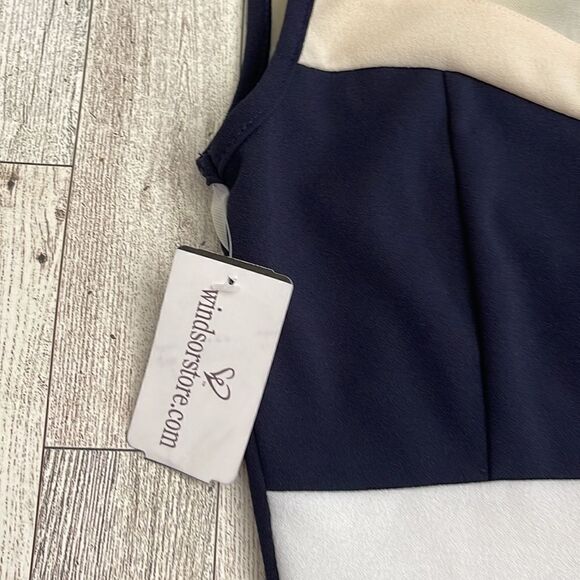 Windsor Color Block Dress Size Juniors Small NWT - Picture 6 of 6